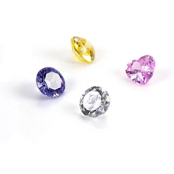 New Leather Rhinestone Floating Locket Bracelet ❤️ - Picture 4 of 5